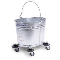 2107 Seaway® Galvanized Oval Mop Bucket