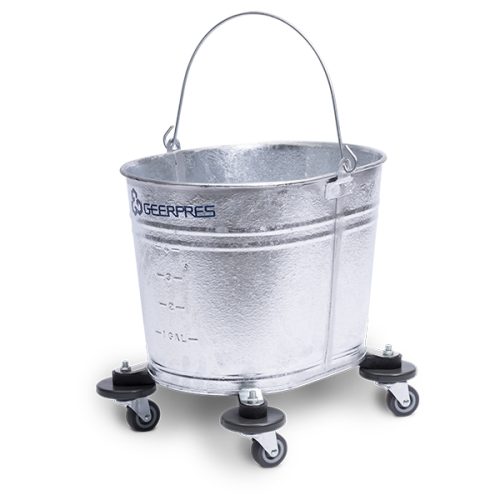 2107 Seaway® Galvanized Oval Mop Bucket