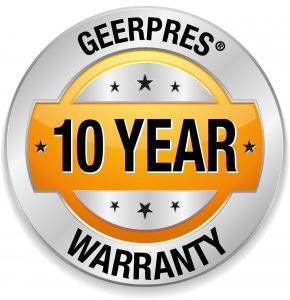 Geerpres 10 year Warranty Icon