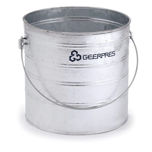 8-gallon Galvanized Round Buckets