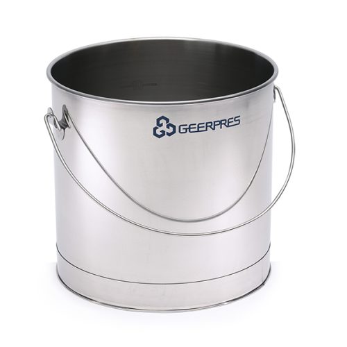 11-gallon Stainless Steel Round Bucket