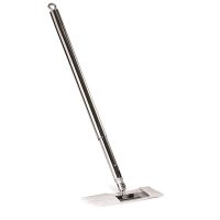 Metal mop handle with pocket mop