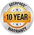 Geerpres 10 Year Warranty Icon