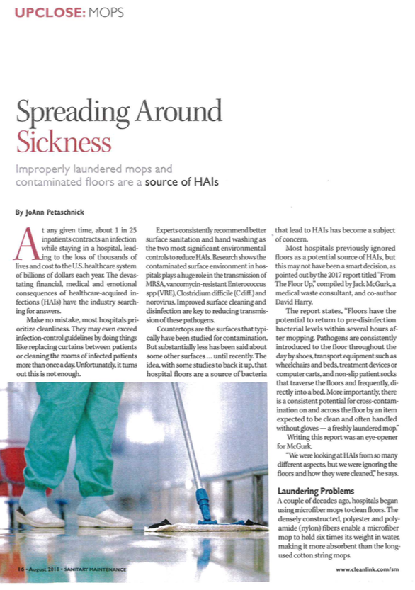 Spreading Around Sickness Article