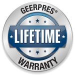 Geerpres Lifetime Warranty Icon