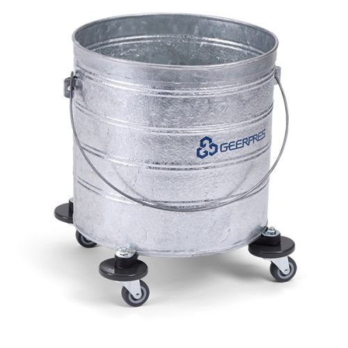 Galvanized 8-Gallon Round Bucket