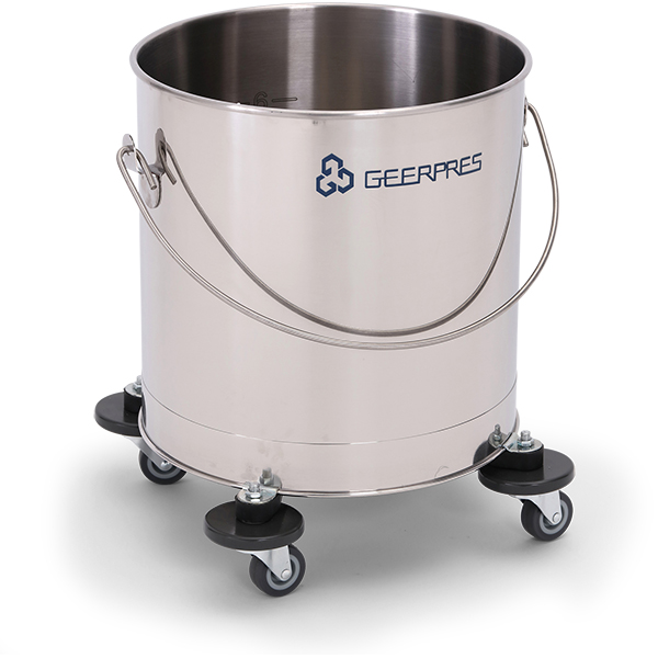 Stainless Steel Round Buckets - Geerpres