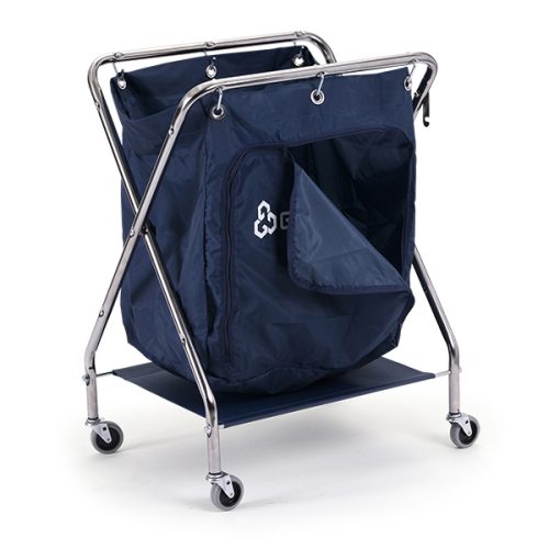 Replacement Vinyl Bag w/ C-Zipper for Collector Cart