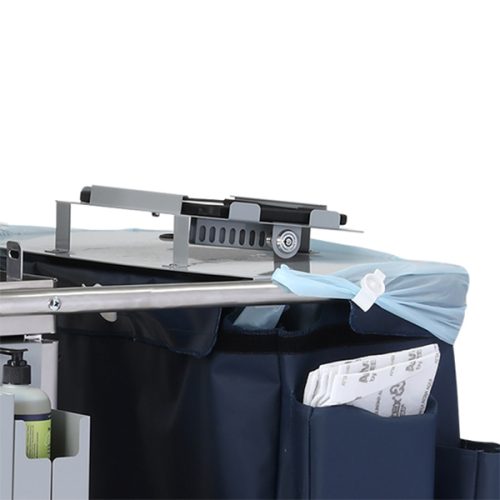380036 Trash lid with tablet holder